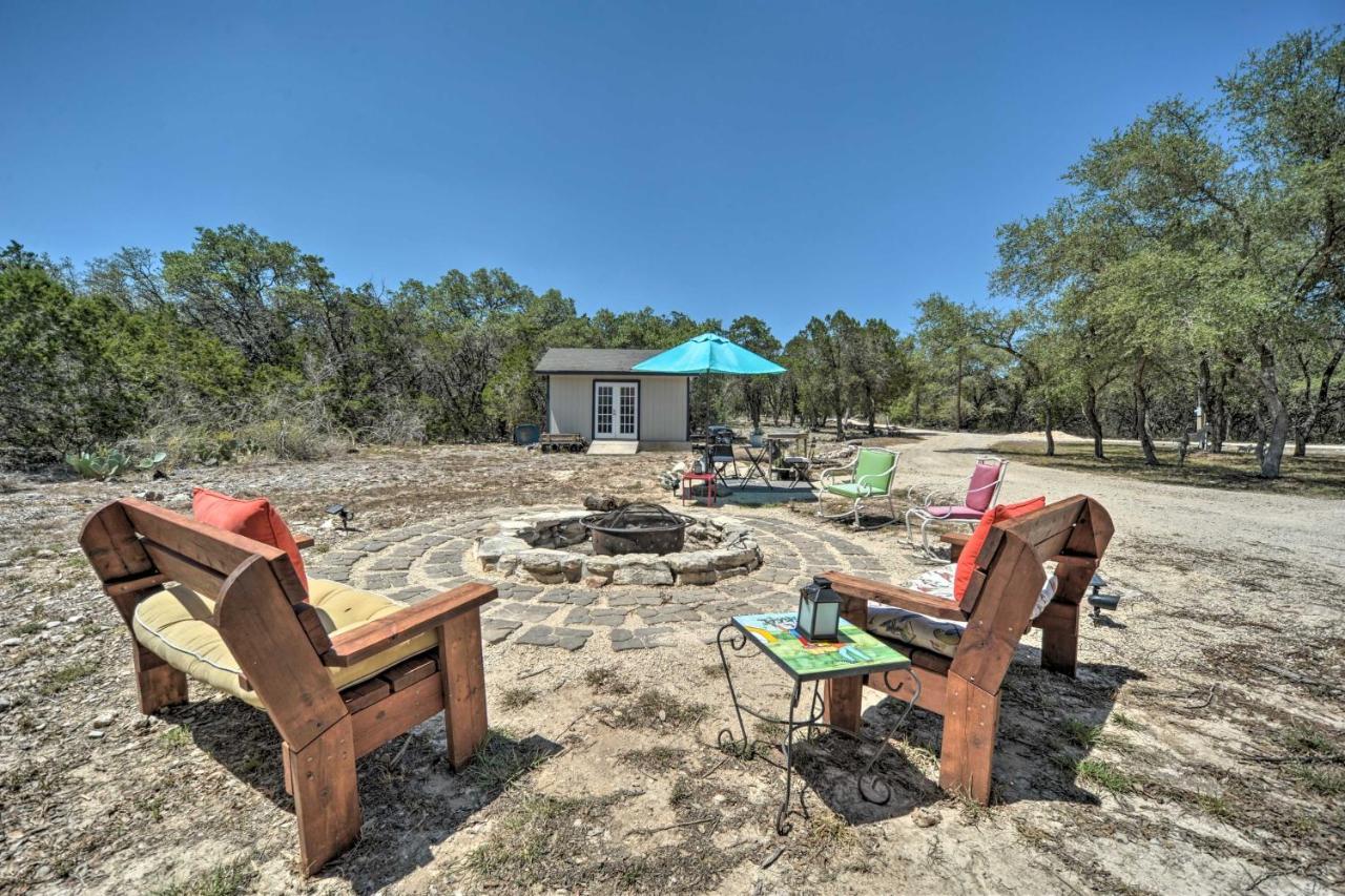 Family Friendly Hill Country Home 13 Mi To Lake! Нью-Браунфелс Екстер'єр фото