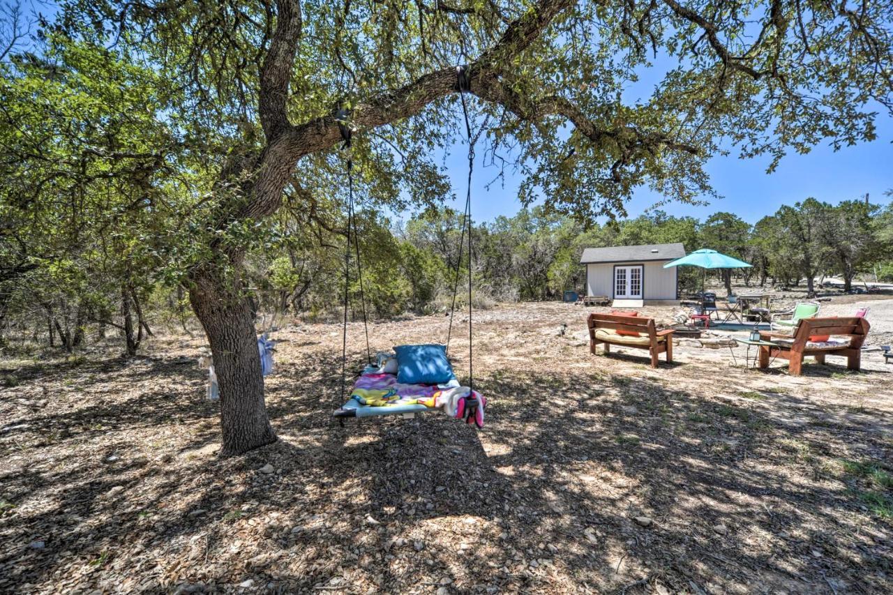 Family Friendly Hill Country Home 13 Mi To Lake! Нью-Браунфелс Екстер'єр фото